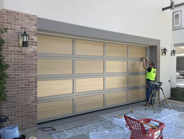Garage door replacement service by Barrington Garage Door Repair in Barrington