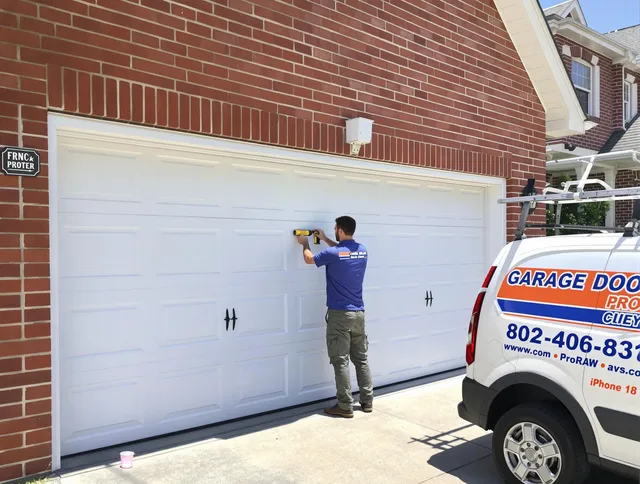Local garage door repair service by Barrington Garage Door Repair in Barrington